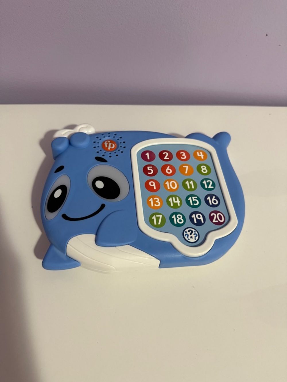 Fisher-Price Blue Whale Number & Sound Learning Toy